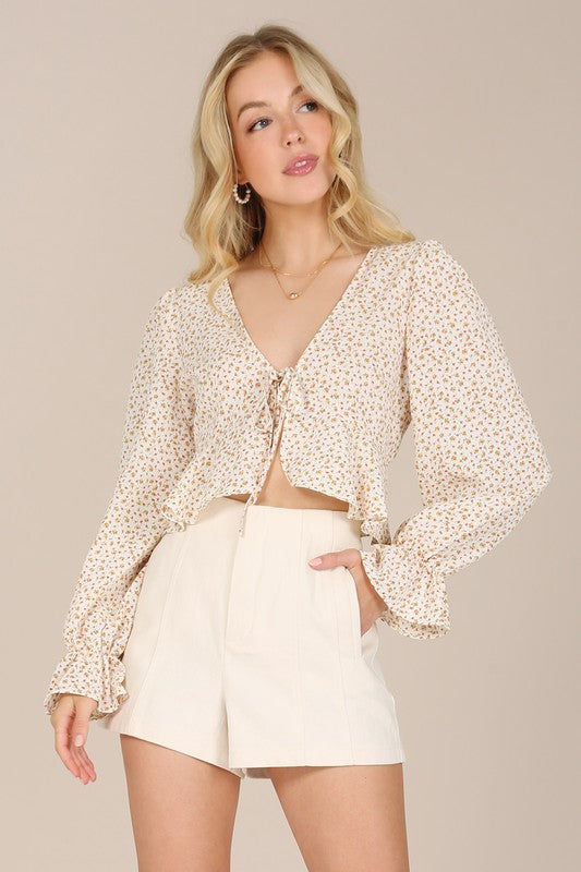 Classic Floral Blouse