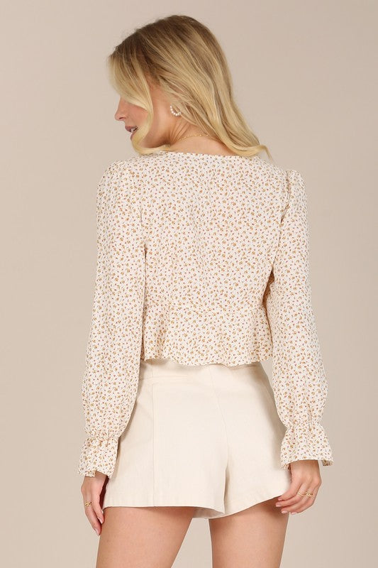 Classic Floral Blouse